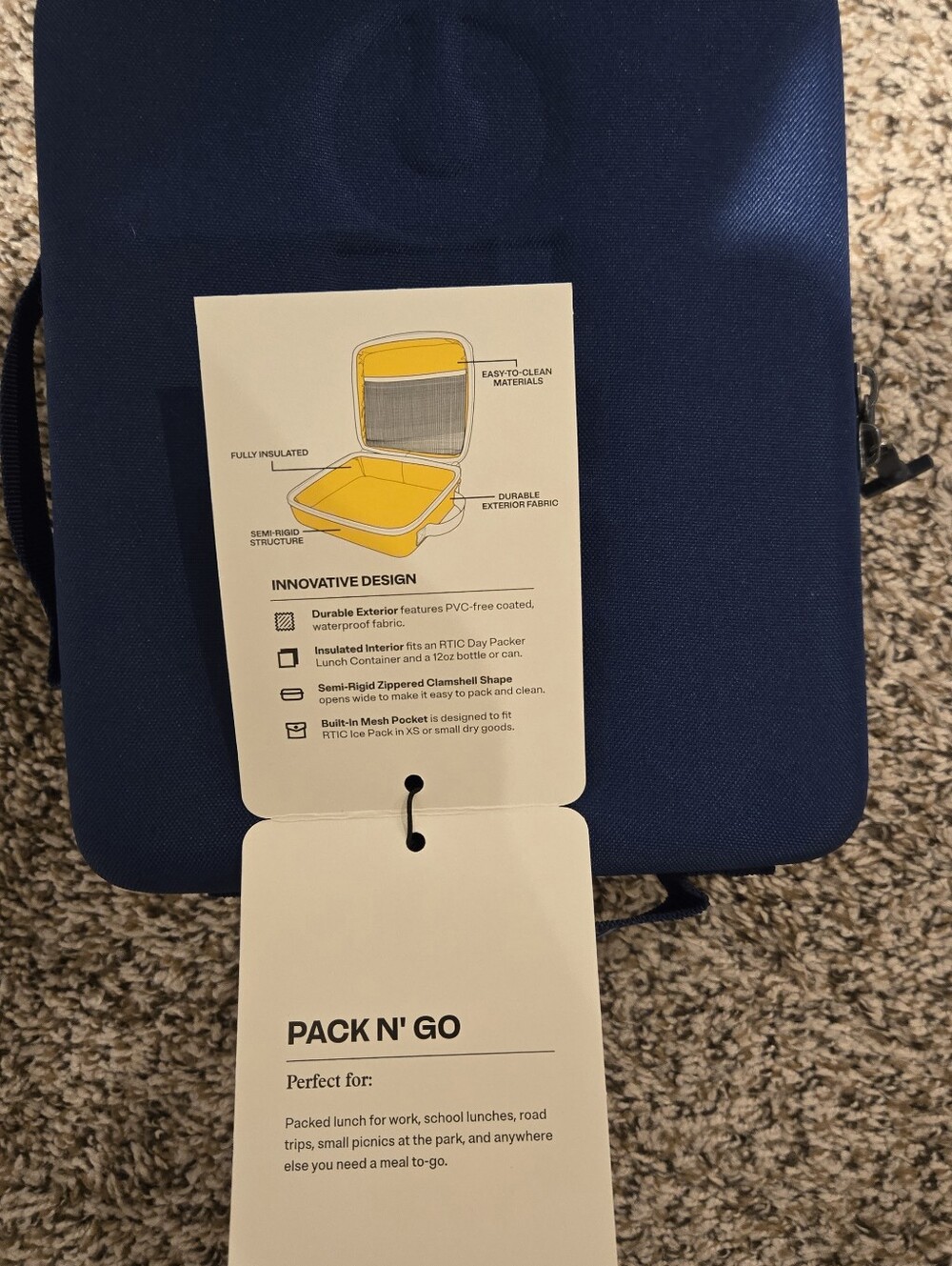 The RTIC Day Packer Lunch Box NWT - Picture 6 of 11